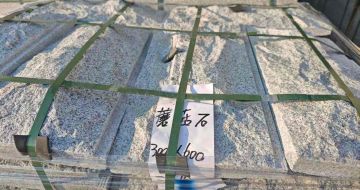 江苏芝麻白蘑菇石，自然面