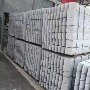 江苏芝麻白树围石 树池