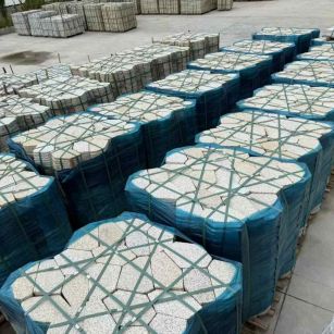 江苏黄金麻冰裂纹 碎拼