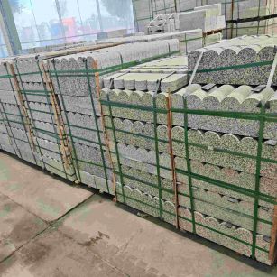 江苏芝麻白芙蓉白花边石