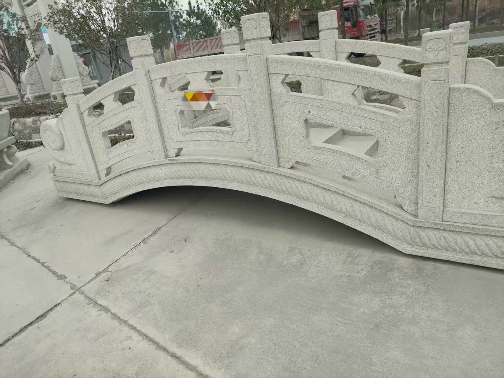 江苏芝麻白拱桥，石桥